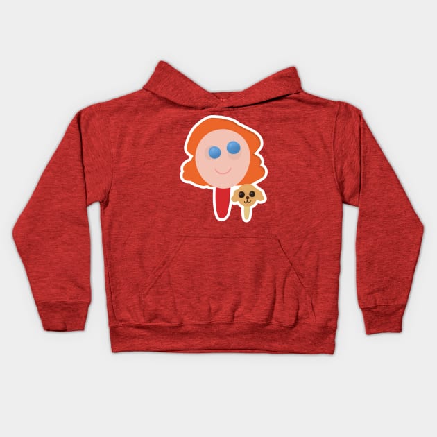 Annie Kids Hoodie by frankrruggiero